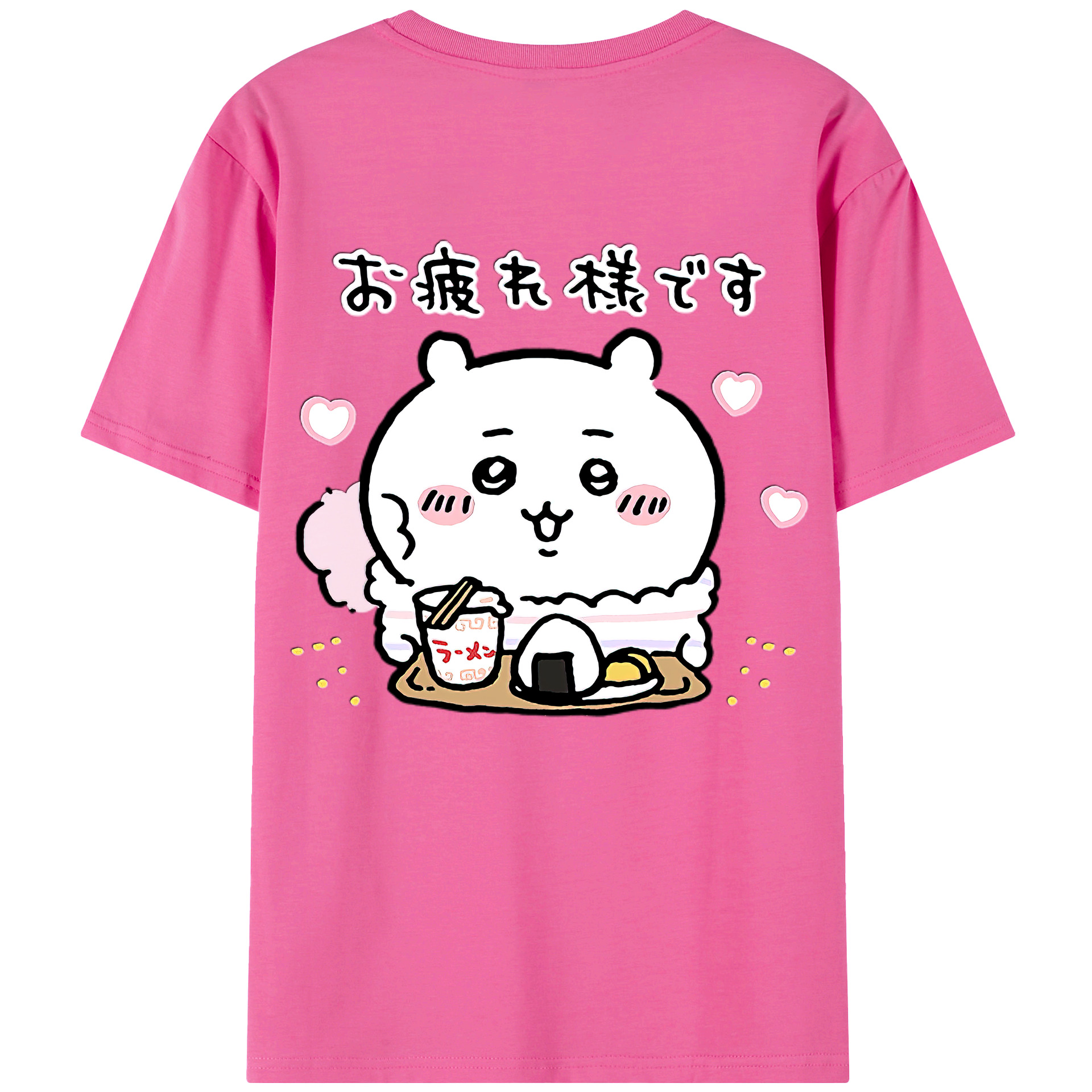 （画像用） ちいかわ ちいかわ Chii-kawa chiikawa レディース半袖Tシャツ(バックプリント)